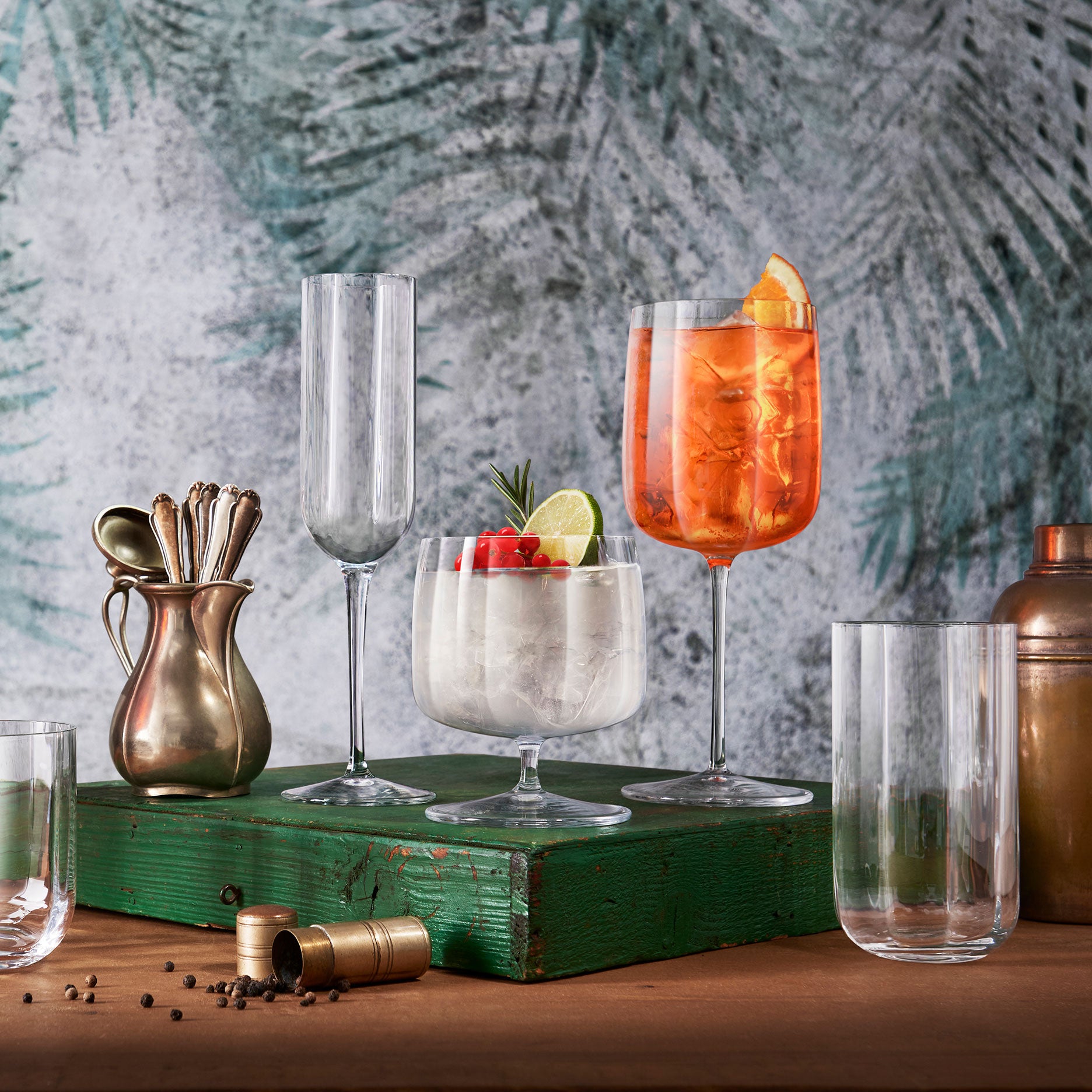 Jazz spritz cocktailglas 4 stk